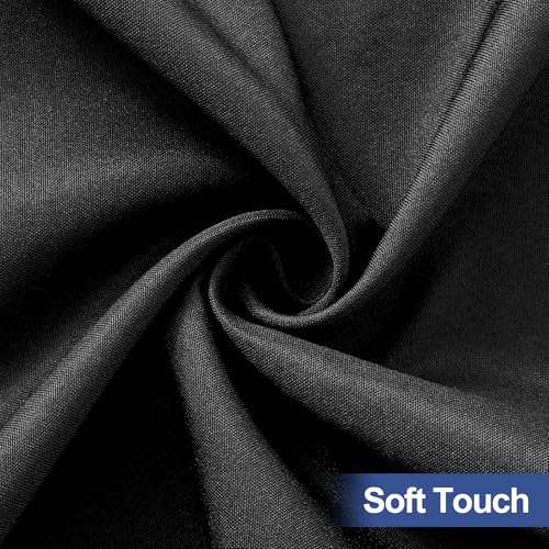 homing Rectangle Table Cloth Cover, Waterproof Polyester Elastic Fitted Tablecloth, Washable Table Protector for Picnic, Camping, Outdoor (Black, 24" x 36") - color: Black, size: 36" x 24" (Rectangular)