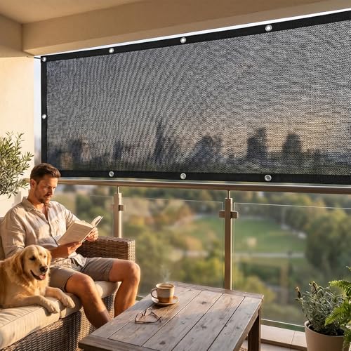 ColourTree 70% Black Shade Cloth Custom Size 2FT x 5FT Mesh Tarp, UV Resistant Netting with Upgrade Grommets for Plant Cover, Greenhouse, Chicken Coop, Barn, Kennel, Garden. (We Make Custom Size) - size: 2' X 5' Custom Size