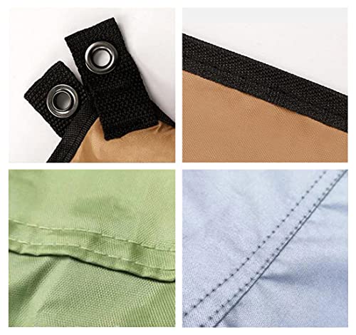 WANLIAN Windbreaks Stove Windscreen Oxford cloth(No included Poles)Camping Beach Windshield Shelter,Backpack Portable Picnic Screen,Sunshade Screen,Outdoor Caravan Privacy Shield,for Garden BBQ Picnic