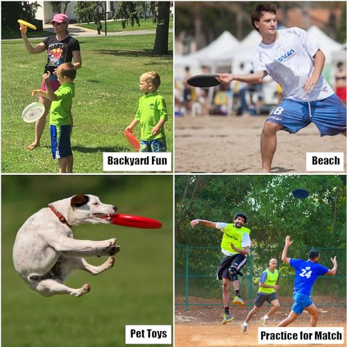 Ultimate Disc 175 Grams for Beach, Backyard, Park, Camping and More for All Age - Multi Color