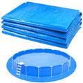 YEXEXINM 24Ft Round Pool Ground Cloths Swimming Pool Ground Cloth,Round Pool Liner Pad for Above Ground Swimming Pool,Heavy Duty Pool Ground Mat Protector to Prevent Puncture Pool Ground Tarp