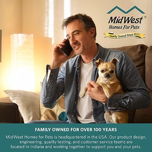 MidWest Homes for Pets Water Repellant Easy Wipe Clean Ultra-Rugged MAXX Dog Beds, Super Durable Dog Bed Designed to Fit 48-inch Dog Crates, Features Slip Resistant Bottom, Part 40548-RD, Red - color: Red, size: 48 Inch