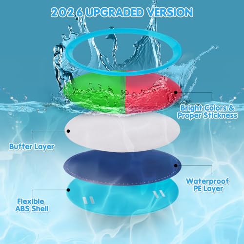 Ayeboovi Toss and Catch Ball Game Outdoor Toys for Kids Yard Games Beach Toys Outside Games for 3 4 5 6 7 8 9 10 Year Old Boys Girls (Upgraded) - style: 4 Paddles 4 Balls