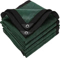Shade Cloth for Garden,80% Mesh Tarp with Grommets Shade Cloth for Greenhouse,Patio,Vegetables,Plants Cover and Chicken Coops, Shade Net for Outdoor Garden[Green 10×12FT] - size: 10×12FT