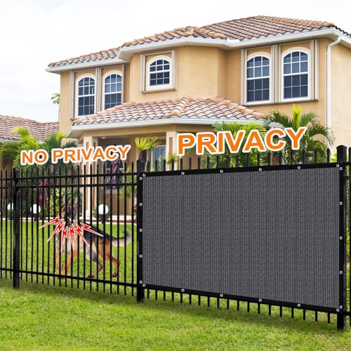 Artpuch 90% Sun Shade Cloth, 3 x 6 FT Pergola Shade Cover Canopy with Grommets, Sun Screen Fabric Tarp for Patio, Outdoor, Garden, Backyard, Dark Grey - color: Dark Grey, size: 0 3' X 0 6'