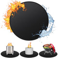 19.5" Fire Pit Mat for Solo Stove Mesa Tabletop Fire Pit, Fireproof Mat for Solo Stove Accessories, Small Under Grill Pad to Protect Your Table, Easy to Clean, Reusable - color: 19.5x19.5 inch