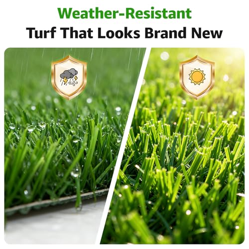 Artificial Pee Grass Pad for Dogs, Fake Grass Replacement Pads for Dog Potty Tray Training Pet Turf, Indoor and Outdoor Mat - 2 Packs (18" x 23") - size: 18" x 23"