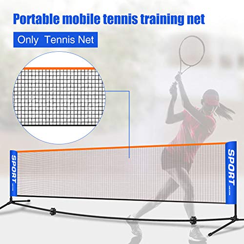 Saycker Portable Badminton Net Set Sport Training Foldable Badminton Tennis Net for Indoor Outdoor Backyard Court Beach(Size:6.1m) - size: 6.1m