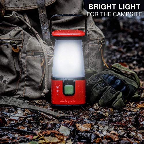 ENERGIZER LED Camping Lantern 360 PRO, IPX4 Water Resistant Tent Light, Ultra Bright Battery Powered Lanterns for Camping, Outdoors, Emergency Power Outage