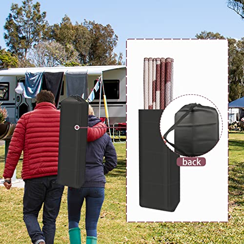 EEZ RV Products 9X18FT Durable RV Outdoor Rugs for Camping RV Mat Modern Wave Design - 9X18 Burgundy - color: New Burgundy, size: 9' x 18' (Rectangular)