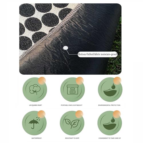 Modern Checkered Picnic Mat,Foldable Waterproof Sandproof Beach Blanket for Camping Hiking Outdoor Activities Lightweight Thin Ground Sheet for Travel Accessories,Yellow,150x150cm/60 x60 - color: Yellow, size: 5' x 5' (Square)