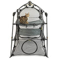 Outback Jack Catio Outdoor Cat Enclosure, (Kitty Katio) for Indoor Cat or Multiple Cats - Portable Tent, Play Tent for Cats, Catio, Outside Enclosure - style: Kitty Katio Tower