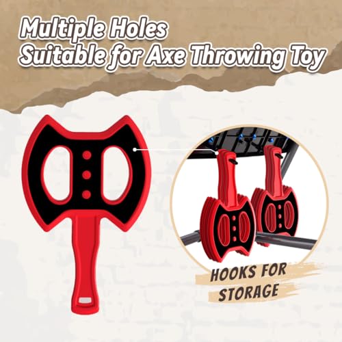 Axe Throwing Game for Backyard, Axe Throwing Target Set 16 Throwing Axes Outdoor Games Indoor Carnival Yard Lawn Backyard Games 8 Star + 8 Axes (Dart Board Not Inclu) - style: 8 Throwing Star & 8 Axes