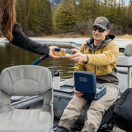 YETI Daytrip 3L Insulated Soft Cooler Lunch Box, Classic Navy - color: Classic Navy