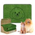 Qeils Reusable Puppy Pads, Washable Pee Pads for Dogs 2 Pack Durable Absorbent Leakproof Dog Training Pads for Home or Travel, Non-Slip Wee Wee Pads Potty Pads 36"x24" - size: 36"x24"(Pack of 2)