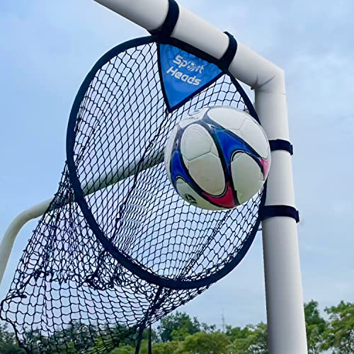 Soccer Targets for Goals Training (2pc) - Soccer Training Target | Top Bins Equipment | Durable Design - Extra-Long Straps with Carry Case