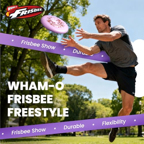 Frisbee Outdoor Flying Disc 160g, 10.5 Inch Sports Disc, Durable and Flexible, for Outdoor Beach Backyard Family Fun - color: Purple(2Pack)