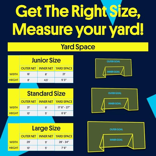 Open Goaaal 3-in-1 Soccer Training Rebounder - Soccer Goal for Volley, Passing, Training - Outdoor Sports, Backyard Games - size: Standard