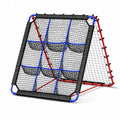 Pro-Grade 12-Angle Baseball & Softball Rebounder Net | with 9-Pocket Target for Pitching & Hitting Practice | Portable Multi-Sport Trainer for Soccer, Lacrosse, Volleyball