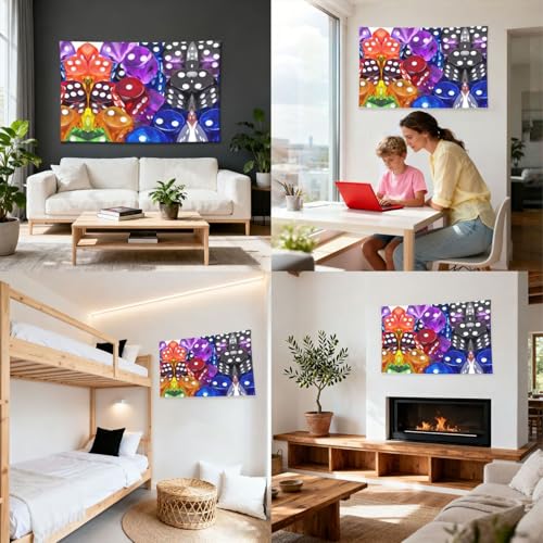 Games Dice Set Print Garden Banner 3x5 Ft Polyester Decorative Flag For Outdoor Yard, Party, Event Decoration With Grommets & Hanging Hardware