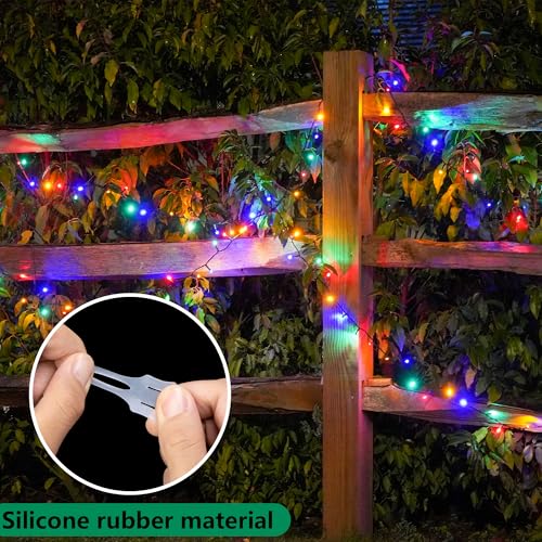 DECOHS 50 Pcs Christmas Lights Weatherproof Gaskets, Outdoor Extension Cords Gaskets Plug Cover, Waterproof Stop Tripping GFCI Protector for Xmas Light Installation, Electrical Cord, Indoor Gardening - color: 50 Pcs