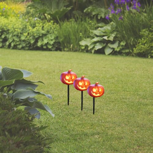 HANABASS Outdoor Ground Stakes for Solar Lights 10 Pack Landscape Lighting Spike Replacement Accessories for Garden Yard Lighting