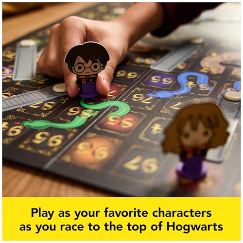 Spin Master Games, Wizarding World of Harry Potter Serpents & Staircases Classic Game, Harry Potter Game for Muggles, for Kids & Family, 1-4 Players, for Ages 5 & Up - color: Multicolor