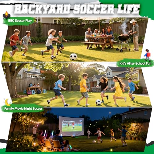 Happy Jump 7x5 FT & 5x3.6 FT Portable Soccer Goal for Youth Players Ages 6–14, Large-Frame Design Built for Long-Term Development, Easy Setup for Backyard, Park or School Training - style: 5x3.6 FT, 2 Set