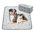 Qeils Reusable Puppy Pads, 2 Pack Washable Pee Pads for Dogs, Non Slip Wee Wee pad, Absorbent and Leakproof Training Mats for Potty, Crate, Playpen, Bed, Sofa, 41"x 41" - size: 41x41(pack of 2)