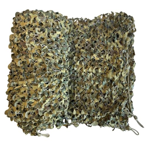 CamoSystems Reinforced Camouflage Netting | 3D Camo Nets, Waterproof & UV Protection, Silent Rip-Stop Fabric - color: Killer Kamo, size: Large, 9'10" x 19'8" L