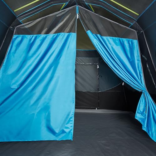 Coleman 4/6/8/10 Person Instant Camping Tent with 1-Minute Setup, Large Family Tent with Pre-Attached Poles, Air Vent, & Carry Bag, Sets Up in About 60 Seconds - size: Pfas-free, style: 10-person Dark Room