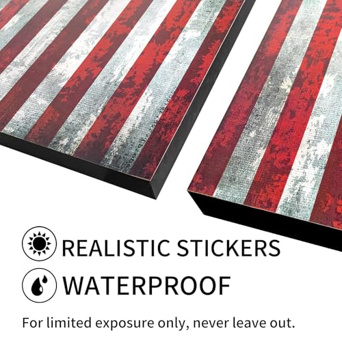 Cornhole Board Set 4x2 Regulation Size Cornhole Set with Carrying Bags & 8 Bean Bags Corn Hole Boards Bean Toss Game for Adults Family Outdoor Lawn Outside Backyard Games - color: American Flag, size: 3*2FT