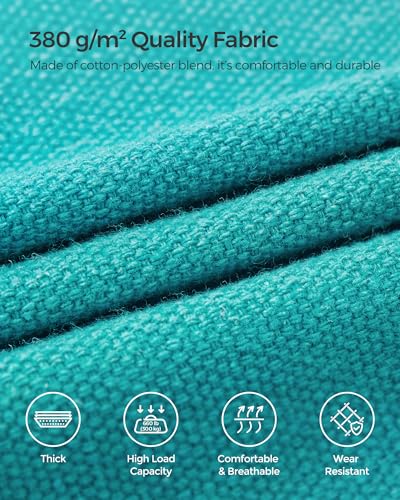 SONGMICS Double Hammock, 98.4 x 59.1 Inches, 660 lb Load Capacity, with Compression Bag, Mounting Straps, Carabiners, for Terrace, Balcony, Garden, Outdoor, Camping, Turquoise UGDC15BU - color: Turquoise