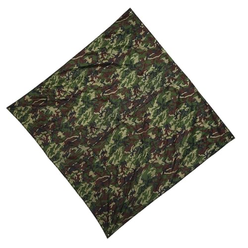 Camping Tarp Ground Cloth, Lightweight Compact Tent Tarp, Multifunctional Outdoor Pocket Blanket with Carrying Bag for Camping, Hiking, Backpacking - size: 6.5*6.5'
