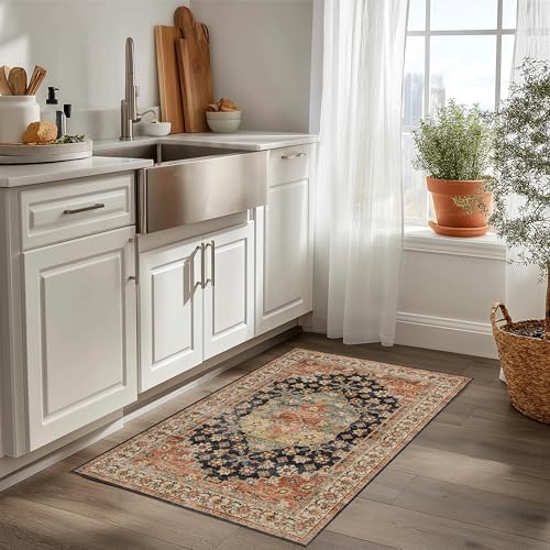 Ruaruarug Area Rug Non Slip Machine Washable Ultra Soft Living Room/Bedroom/Kitchen/Outdoor/Classroom Maroon, 2'×3' - color: Maroon, size: 2' x 3' (Rectangular)