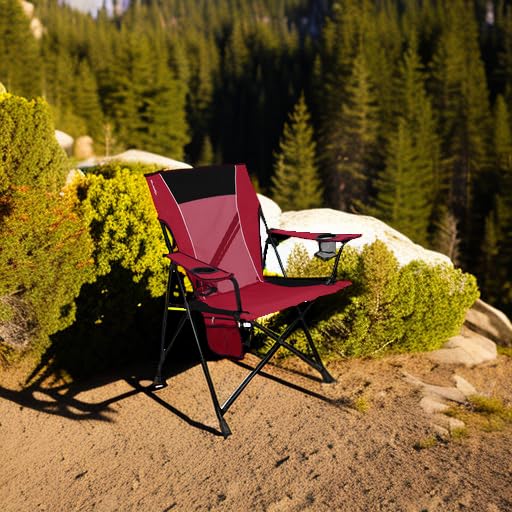 Kijaro Dual Lock Portable Camping Chairs - Versatile Folding Chair, Sports Chair, Outdoor Chair & Lawn Chair - Dual Lock Feature Red Rock Canyon - color: Red Rock Canyon