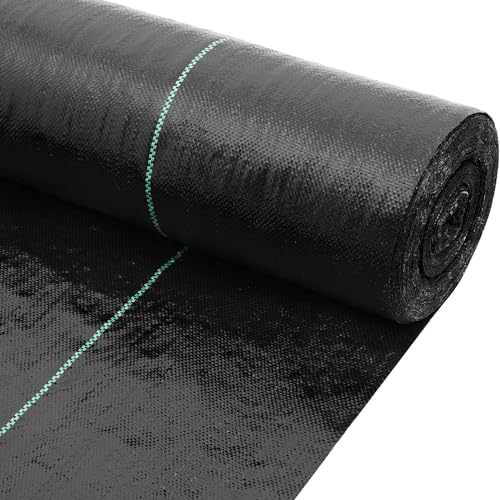 Driveway Fabric - 5x500 ft Heavy Duty 4OZ French Drain Fabric for Erosion Control & Landscape Weed Barrier - size: 5x500ft-4oz