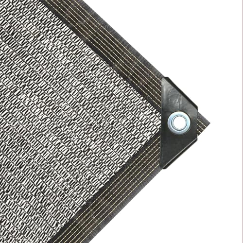 40% Sunblock Shade Cloth for Plants Cover, 6.5 x 10 FT Black Shade Net with Grommets, UV Resistant Sun Shade Mesh Fabric for Greenhouse, Pergola, Kennel, Patio, Garden and Balcony - color: 40% Blcak, size: 6.5 X 10 FT