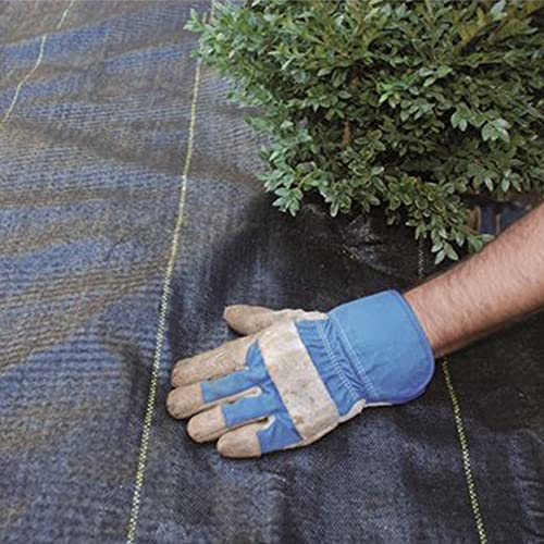 Dewitt Pro-5 Weed Barrier Fabric 5 oz, 5 x 250 Feet – Heavy-Duty Woven Landscape Ground Cover Mat for Raised Garden Bed, Greenhouse Gardening, Outdoor Landscaping, and Commercial Planting - size: 1 Pack, style: 5' x 250'