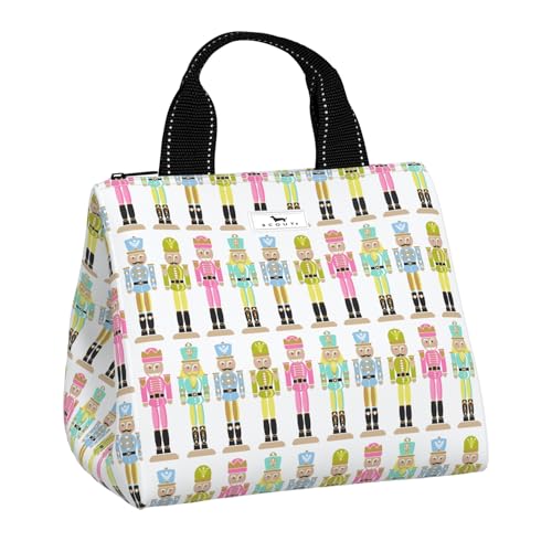 SCOUT Eloise Lunch Bag - Lightweight Insulated Soft Lunch Box, Opens Wide, Zips Closed, Interior Pocket, for Women, Work, Beach, Travel, Pool & Picnic - color: Cracking Up