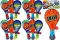 JA-RU Wooden Paddle Ball with String (12 Paddle Balls) Classic Paddle with Ball Attached for Kids | Retro Toys from The 70s & 80s, Party Favors & Classroom Prizes. 751-12p - size: 12 Packs