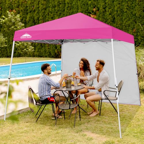 EAGLE PEAK Sunwall/Sidewall for 10x10 Slant Leg Canopy Only, 1 Sidewall, Pink - color: Pink