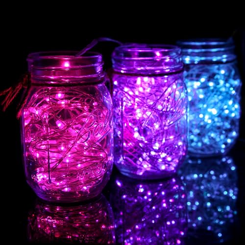 OMIKA LED String Lights Indoor Fairy Light Multi Color Changing, Waterproof Firefly Lights with Remote for Indoor, Bedroom, Wedding, Outdoor Christmas Decor (40 ft 120 LEDs USB & Battery Powered) - color: 16 RGB Colors (Battery+USB), size: 40 ft 120 LEDs