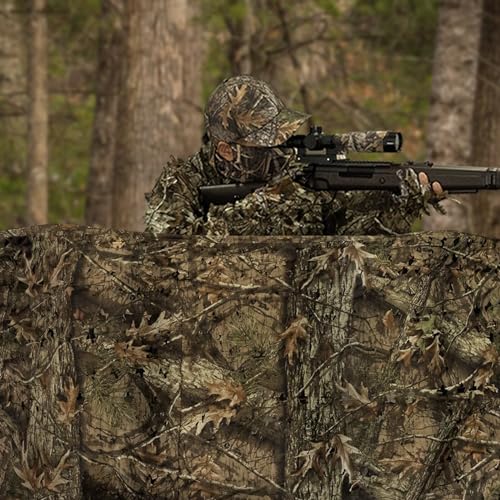 LOOGU Camo Netting, Camouflage Net Blinds Great for Sunshade Camping Shooting Hunting - color: Loogu Super Tree 2.0 - W, size: 2.44x3M=8x10ft