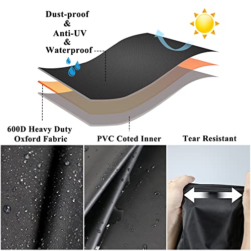 Cornhole Carrying Case, Professional Corn Hole with Bags Boards Carrying Bag Regulation Cornhole Board Covers, Black - size: 48"L×9.5"W×24"H