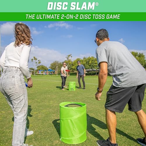 GoSports Disc Slam Game - Classic or PRO - Outdoor Disc Toss Yard and Beach Party Game - color: Classic