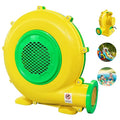 1100Watt/1.5HP High Power Air Blower for Large Inflatables, GONFLABLE Inflatable Bounce House Blower, Portable Fan Pump Leaf Blower Corded Commercial for Bouncy Castle, Jumper, Water Slide - style: 1100W 1.5HP