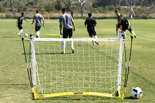SKLZ Pro Training Lightweight Portable Soccer Goal and Net - style: 6 x 4 feet