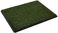 Artificial Grass Puppy Pee Pad for Dogs and Small Pets - 20x25 Inch, Reusable 3-Layer Turf Pads for Dogs with Tray - Indoor and Outdoor Fake Grass Potty Pet Supplies by PETMAKER - size: Medium 3-layer System