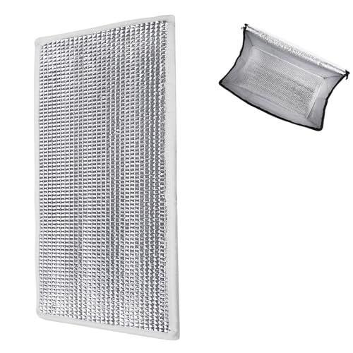 Bodaon 1PK Removable Hard Bottom for 16" W x 9" D Bag, X-Large Insulated Plate for Reusable Grocery Shopping Bags, Sturdy Supporter for Food Delivery Tote Cooler Bag, Catering/Rideshare Delivery Bag - color: Hard Bottom Only（Without Bag）, size: Fit 16"W x